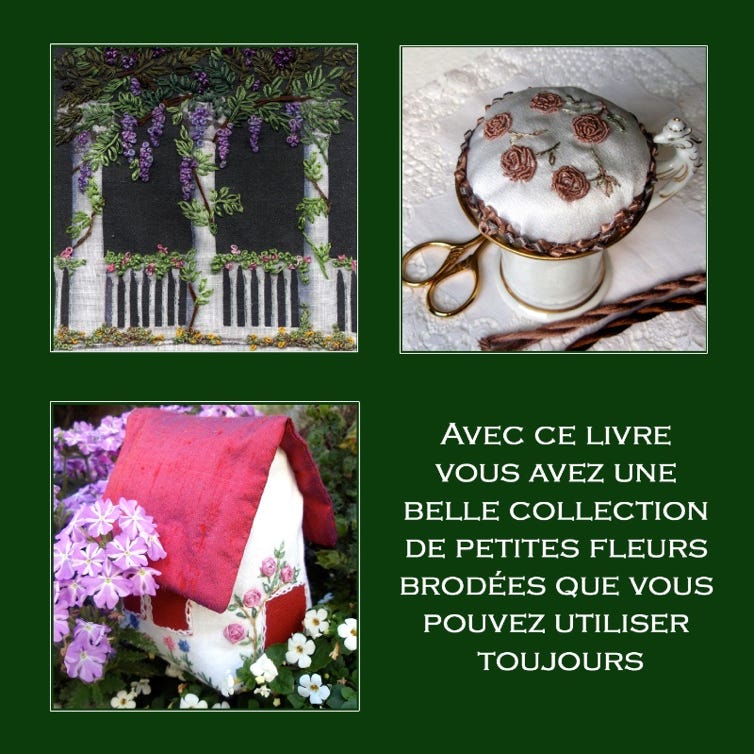 versu du livre broder des petites fleurs
