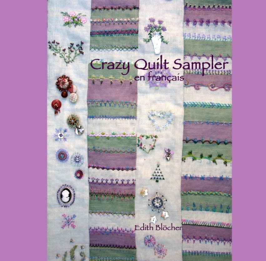livre Crazy Quilt Sampler