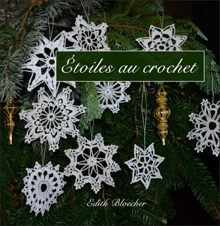 livre avec 10 étoiles au crochet