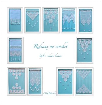 livre rideaux au crochet style rideau breton