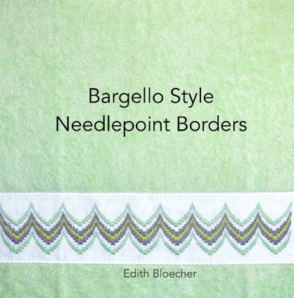 book bargello style needlepoint borders