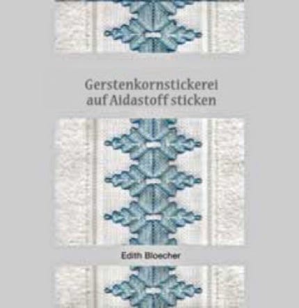 Buch Gerstenkornstickerei auf Aidastoff sticken