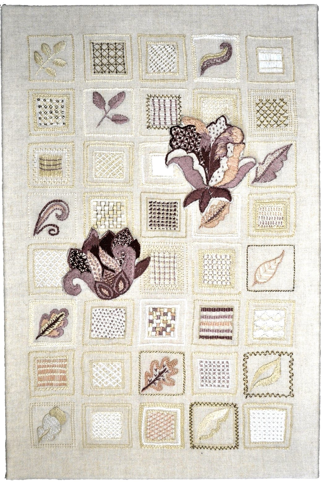 Crewel Stickstiche Sampler