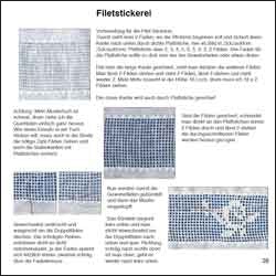 Buchseite Weisssstickerei Mustertuch