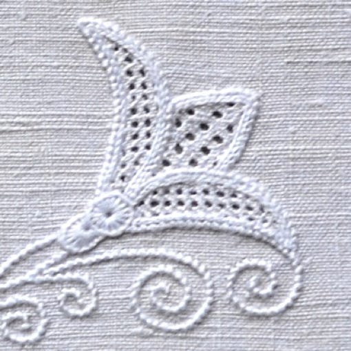 Cilaos embroidery motive