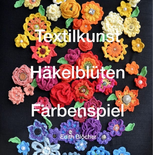 Buch Texilkunst Häkelblüten