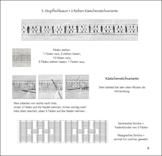 Seite aus dem Buch Schwälmer Stickerei