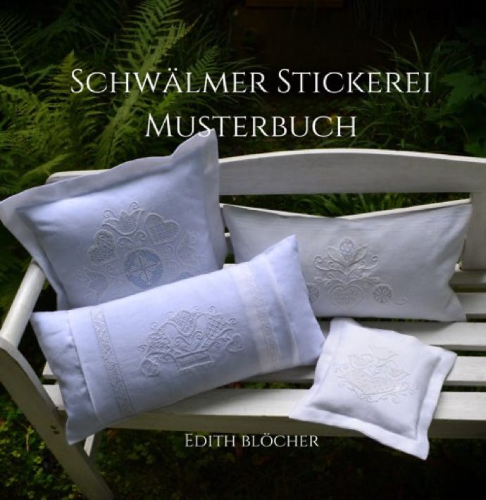 Schwälmer Stickerei Musterbuch von Edith Blöcher