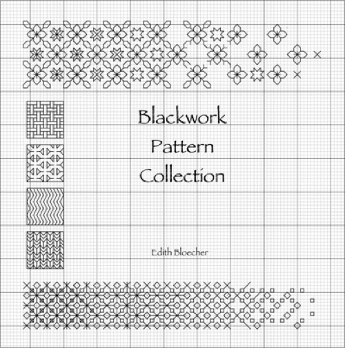 book blackwork pattern collection
