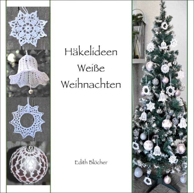 Buch Häkelideen Weiße Weihnachten