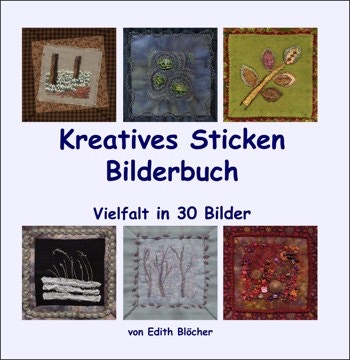 Buch kreatives Sticken Bilderbuch mit 30 Stickereien