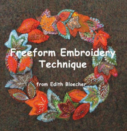 book freeform embroidery technique