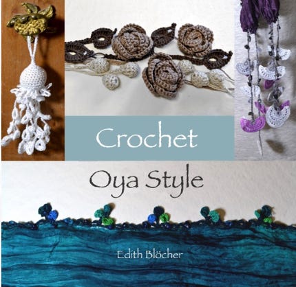 book crochet oya style