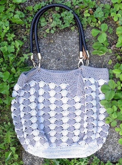 große Häkeltasche