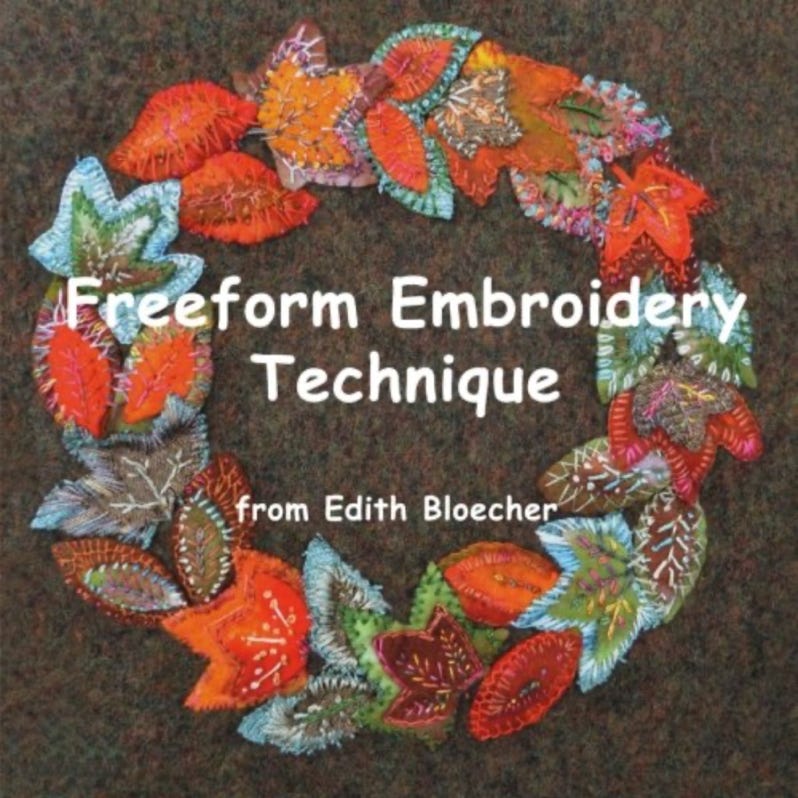 book Freeform Embroidery Technique
