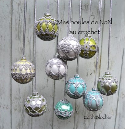 Mes boules de Noël au crochet, le livre