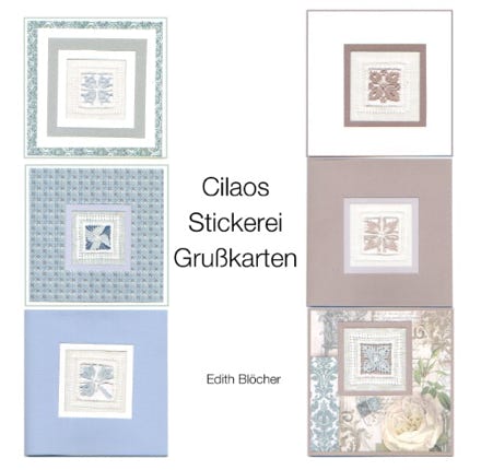 Buch zur Cilaos Stickerei für Grußkarten