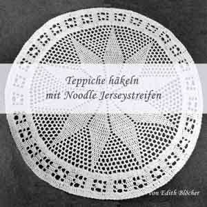 Buch Teppiche häkeln mit Nooodle jreseystreifen